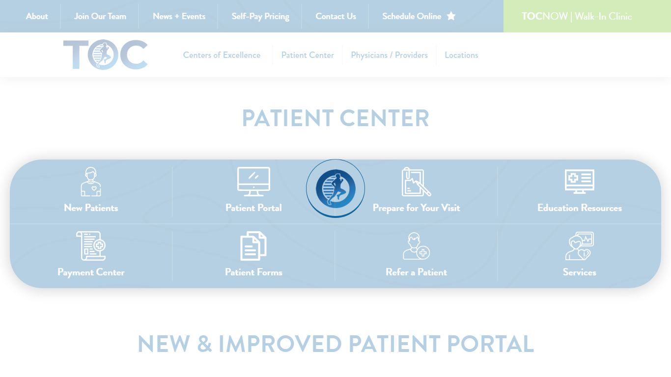 Patient Portal – TOC - Teamtoc.com